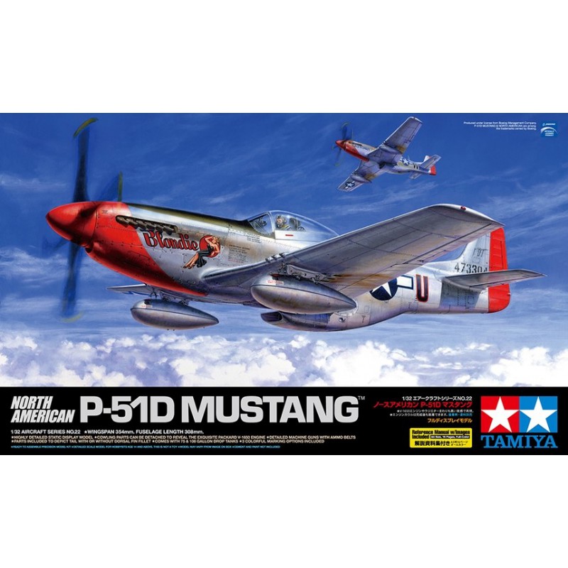 North American P-51D Mustang  -  Tamiya (1/32)