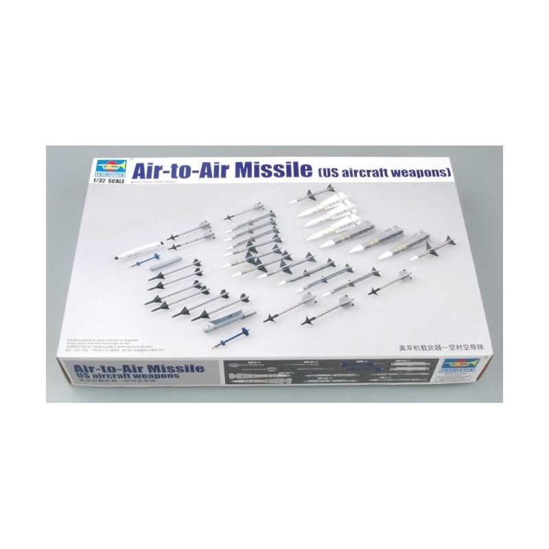 Air-to-Air Missile (U.S. Aircraft Weapons)  -  Trumpeter (1/32)