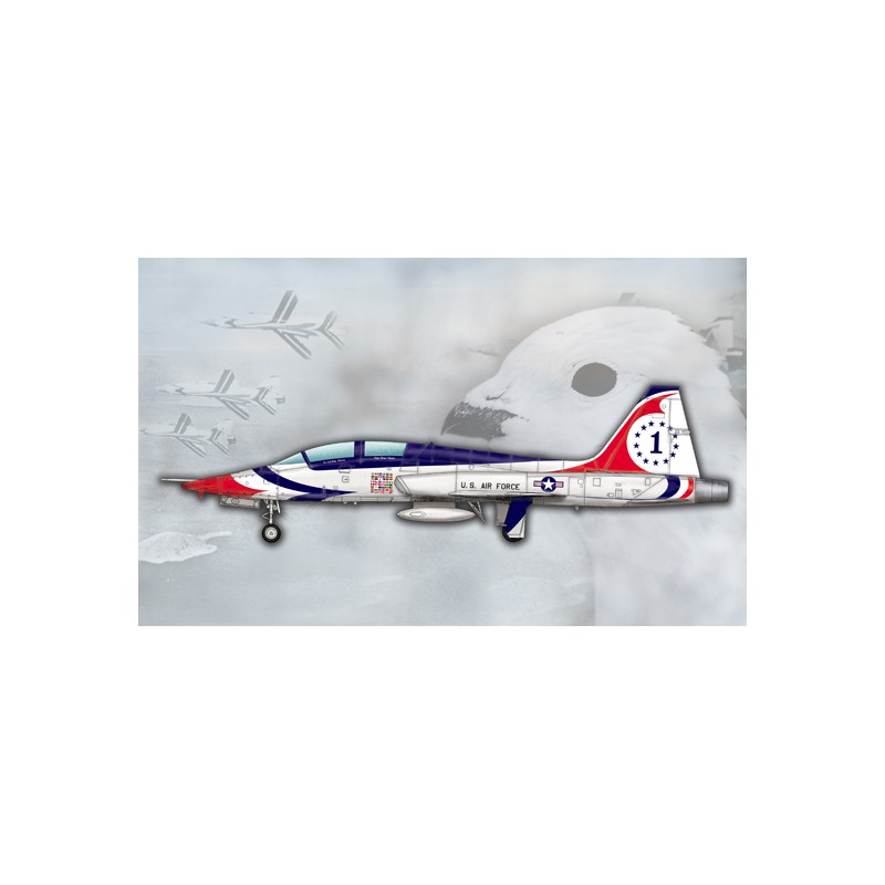 Northrop T-38A Talon (Thunderbird)  -  Trumpeter (1/48)