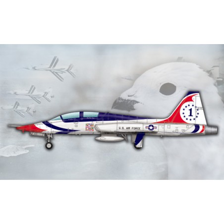 Northrop T-38A Talon (Thunderbird)  -  Trumpeter (1/48)