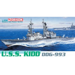 U.S.S. Kidd (DDG-993)  -  Dragon (1/350)