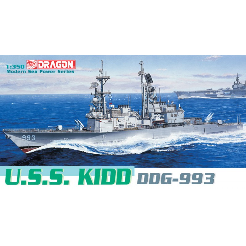 U.S.S. Kidd (DDG-993)  -  Dragon (1/350)