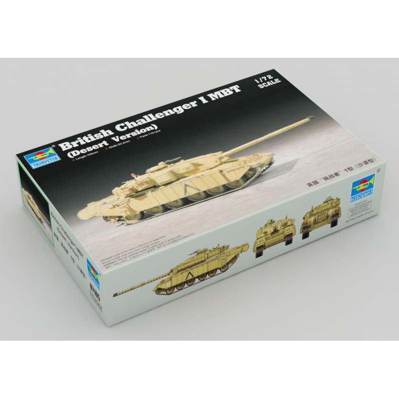 Challenger I British MBT (Desert Version)  -  Trumpeter (1/72)