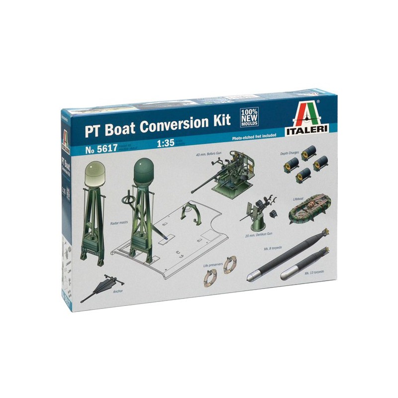 PT Boat Conversion Kit  -  Italeri (1/35)