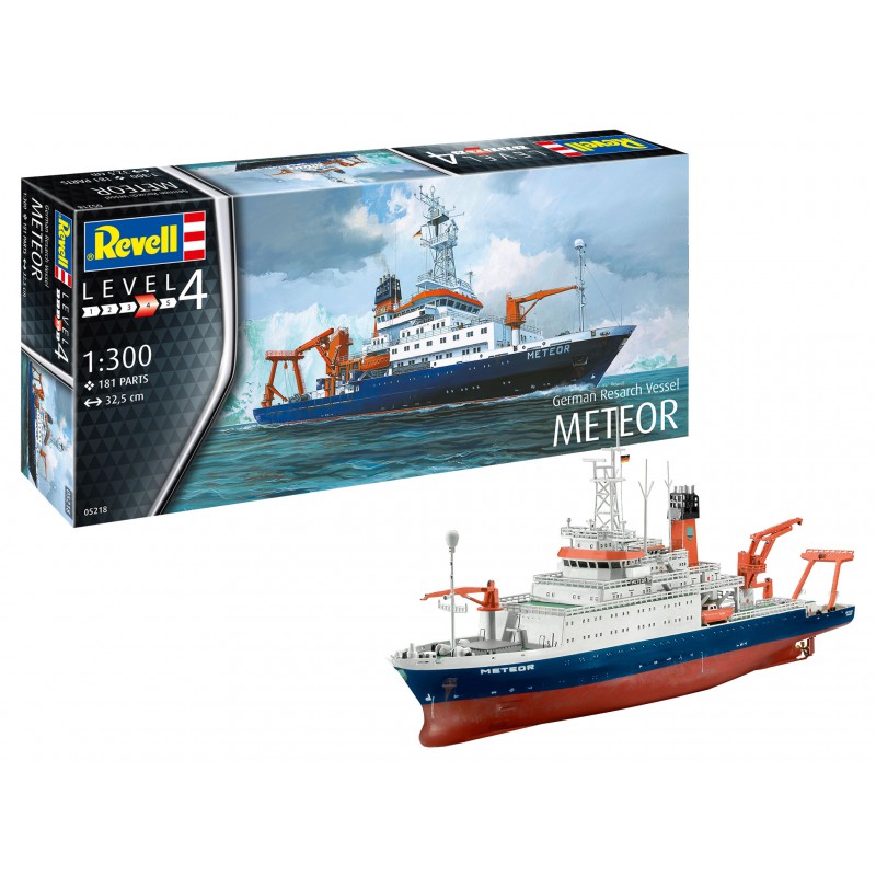 German Resarch Vessel Meteor  -  Revell (1/300)