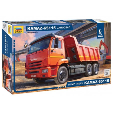 KamAZ 65115 Dump Truck  -  Zvezda (1/24)