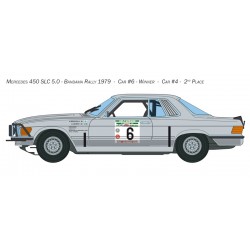 Mercedes-Benz 450SLC "Rallye Bandama 1979"  -  Italeri (1/24)