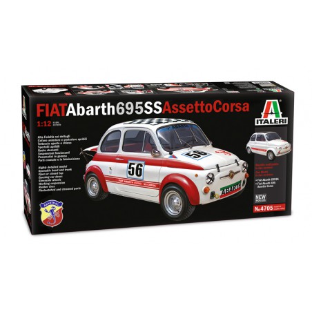 Fiat Abarth 695SS Assetto Corsa  -  Italeri (1/12)