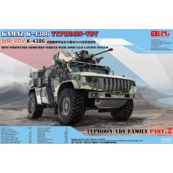 KamAZ K-4386 Typhoon-VDV + 30mm 2A42 Canon System  -  RPG Model (1/35)