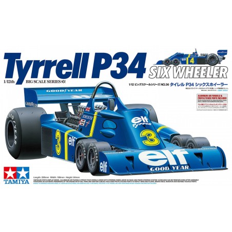 Tyrrell P34 Six Wheeler  -  Tamiya (1/12)