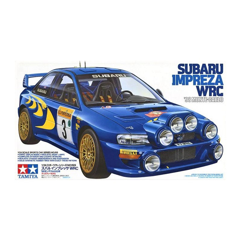 Subaru Impreza WRC Monte-Carlo 1998  -  Tamiya (1/24)