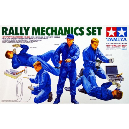 Rally Mechanics Set  -  Tamiya (1/24)