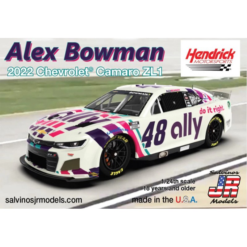 Chevrolet Camaro ZL1 n°48 Alex Bowman "Ally" 2022  -  Salvinos (1/24)