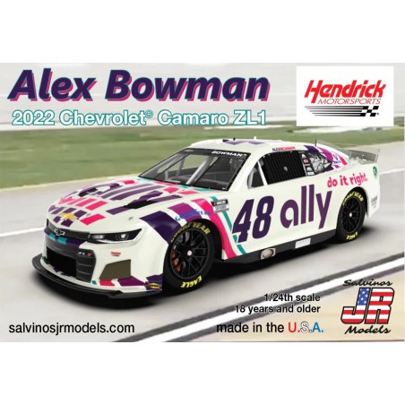 Chevrolet Camaro ZL1 n°48 Alex Bowman "Ally" 2022  -  Salvinos (1/24)