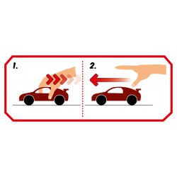 Junior Kit Racing Car Orange Pull Back Action (4+)  -  Revell (1/20)