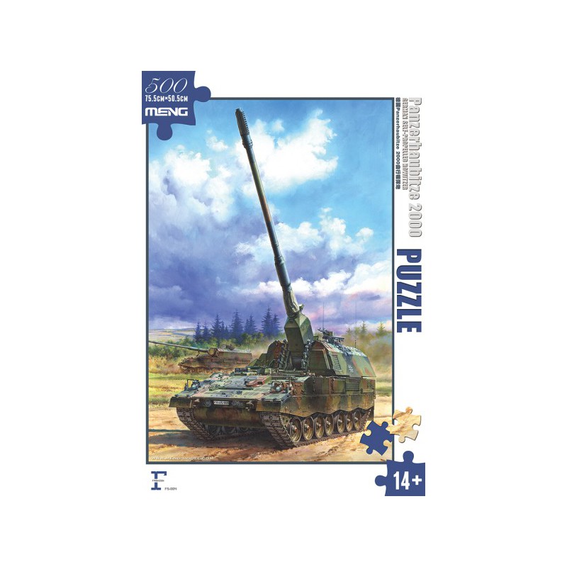 Puzzle Panzerhaubitze 2000 500pcs (75.5cm/50,5cm)  -  Meng