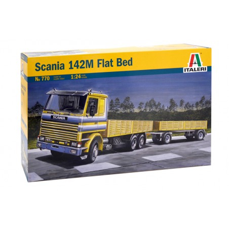 Scania 142M Flat Bed  -  Italeri (1/24)