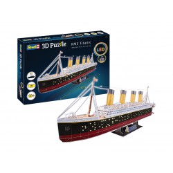 3D Puzzle R.M.S. Titanic with LED  -  Revell