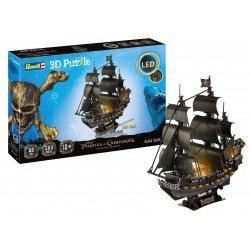 3D Puzzle Pirates des Caraïbes "Black Pearl" with LED  -  Revell