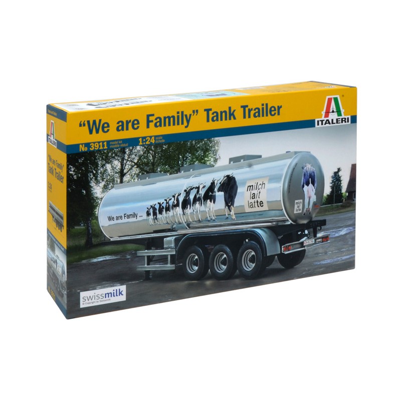 Tank Trailer "We are Family" Swissmilk  -  Italeri (1/24)