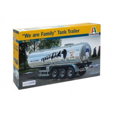 Tank Trailer "We are Family" Swissmilk  -  Italeri (1/24)