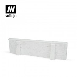 Ardennes Village Wall 24x7cm  -  Vallejo (1/35)