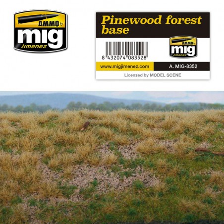 Pinewood Forest Base 230x130mm  -  Ammo Mig