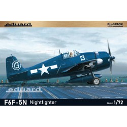 Grumman F6F-5N Hellcat Nightfighter (ProfiPack)  -  Eduard (1/72)