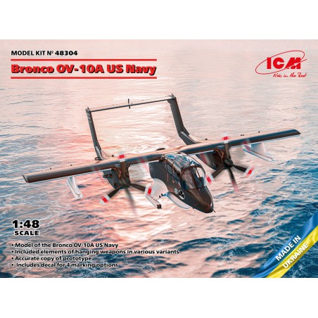 North American OV-10A Bronco U.S. Navy -  ICM (1/48)