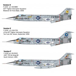 Lockheed F-104A/C Starfighter  -  Italeri (1/32)