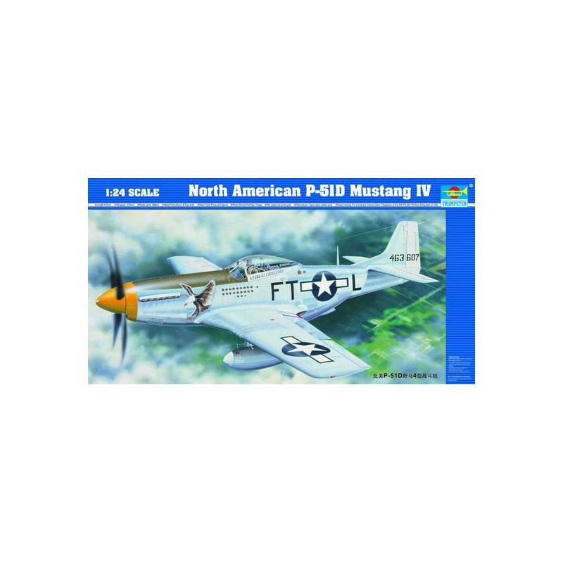 North American P-51D Mustang IV  -  Trumpeter (1/24)