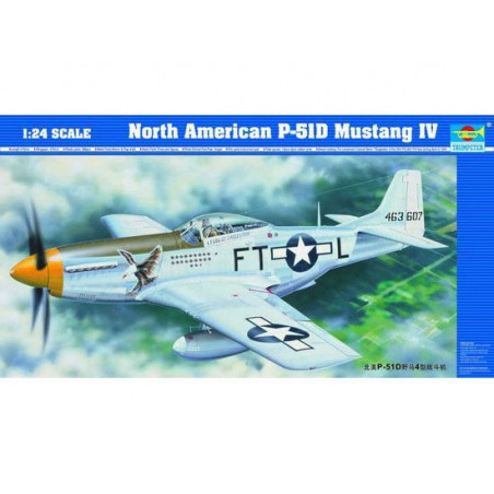 North American P-51D Mustang IV  -  Trumpeter (1/24)