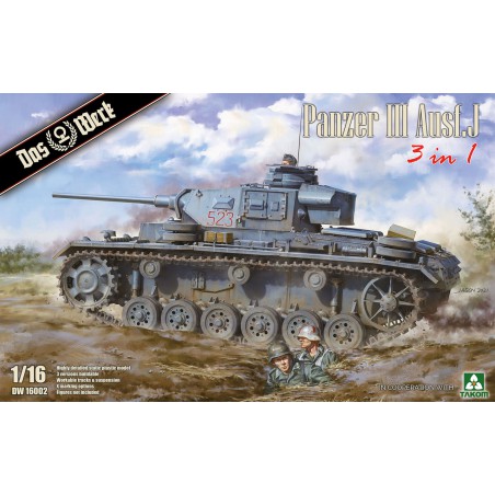 Panzer III Ausf.J (3in1)  -  Das Werk (1/16)