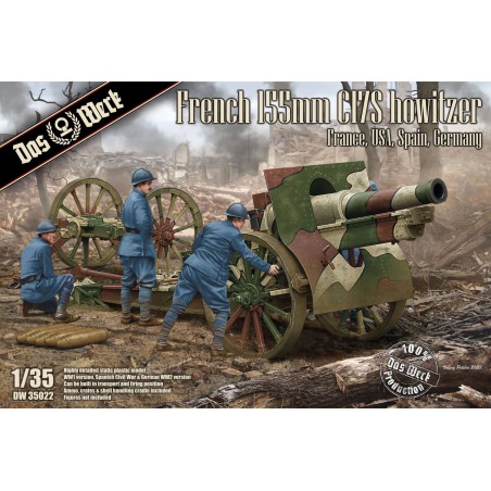 French 155mm C17S Howitzer (France, USA, Spain, Germany)  -  Das Werk (1/35)