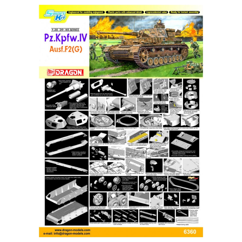 Pz.Kpfw.IV Ausf.F2 (G)  -  Dragon (1/35)