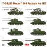 T-34/85 Model 1944 Factory N°183  -  RFM (1/35)