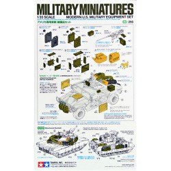 Modern U.S. Military Equipment Set  -  Tamiya (1/35)