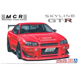MCR BNR34 Nissan Skyline GT-R '02 (Tunned Car n°71)  -  Aoshima (1/24)