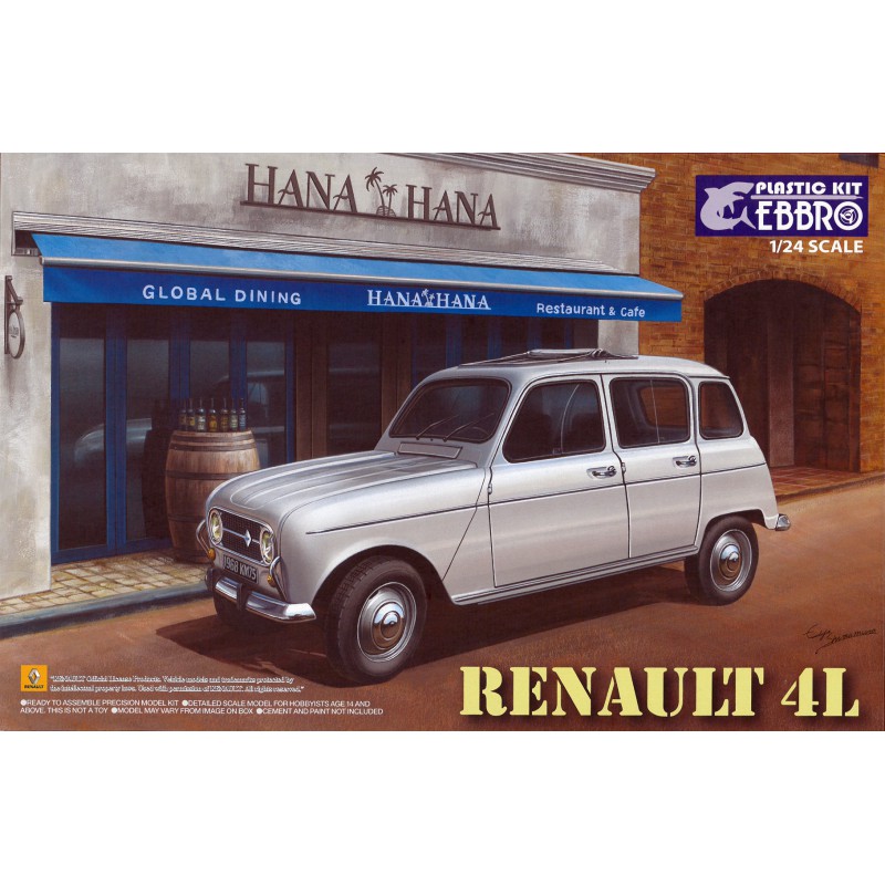 Renault 4L  -  Ebbro (1/24)