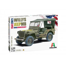 Willys Jeep MB (1941-2021) 80th Anniversary  -  Italeri (1/24)