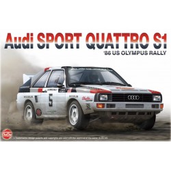 Audi Quattro S1 "'86 US Olympus Rally"  -  Nunu Model kit (1/24)