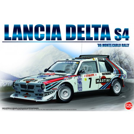Lancia Delta S4 "'86 Monte Carlo Rally"  -  Nunu Model kit (1/24)