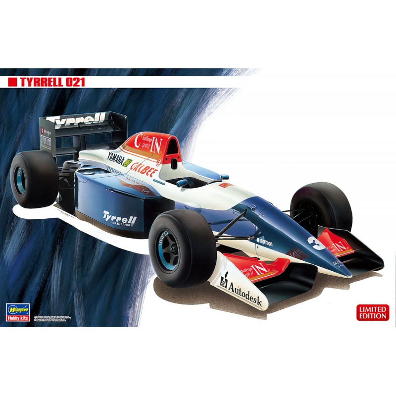 Tyrrell 021 F1 1993  Katayama/De Cesaris  -  Hasegawa (1/24)