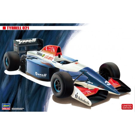 Tyrrell 021 F1 1993  Katayama/De Cesaris  -  Hasegawa (1/24)