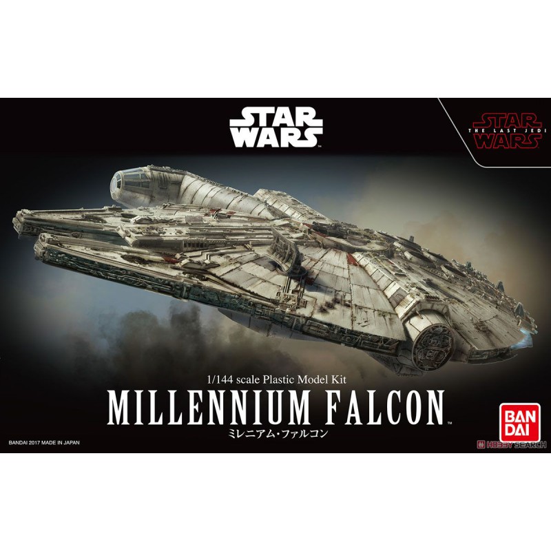 Star Wars Millennium Falcon "The Last Jedi"  -  Bandai (1/144)