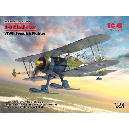 Gloster Gladiator J-8  -  ICM (1/32)