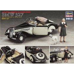 BMW 327 with figure & dog...