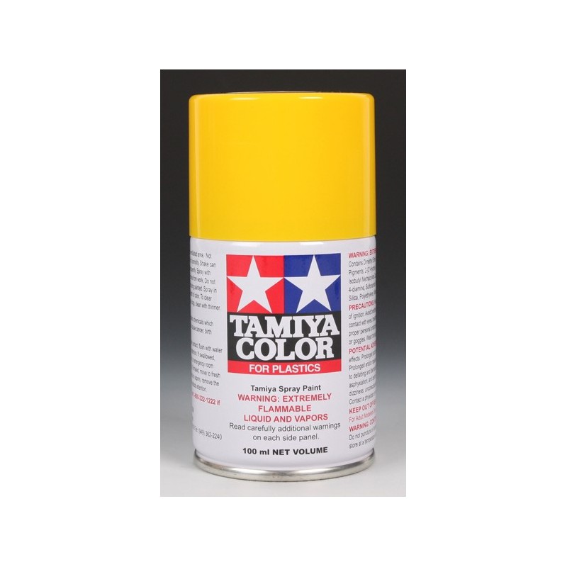 Tamiya Color Spray Paint 100ml  -  TS-47 Chrome Yellow