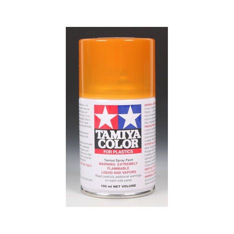 Tamiya Color Spray Paint 100ml  -  TS-73 Clear Orange