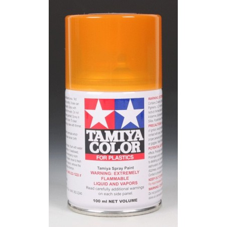 Tamiya Color Spray Paint 100ml  -  TS-73 Clear Orange